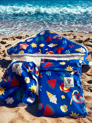 Baby & Toddler Swim Bundle with Towel - Beach (New Design)