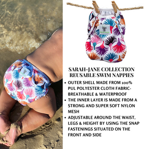 Baby & Toddler Swim Bundle with Towel - Carnival Feather