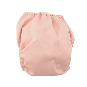 Modern Cloth Nappy (Pocket-OSFM)- NEWBORN 0-3 months- Dusty Pink + Insert