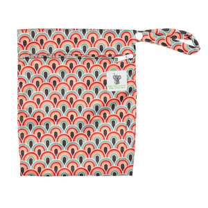 Reusable Swim Nappy & Waterproof Wet Bag- Boho Rainbow