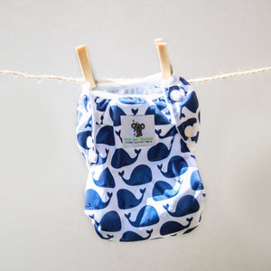 Reusable Swim Nappy Bundle- Set of 2 - Blue Whale & Octopus