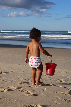 Baby & Toddler Swim Bundle with Towel - Pink Koala