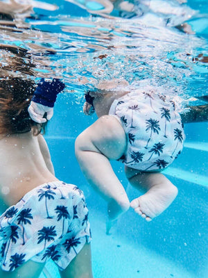 Reusable Swim Nappy- Standard- Palms
