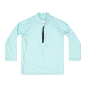 Rash Guard Top - UPF30+ Aqua