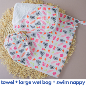 Baby & Toddler Swim Bundle- Pink Koala