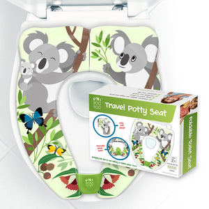 UNI BOO BOO Kid's Portable Travel Potty Seat - Koala