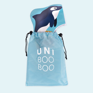 NEW DESIGN UNI BOO BOO Kid's Portable Travel Potty Seat - Orca Whale