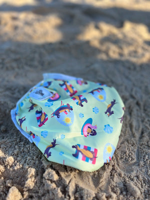Reusable Swim Nappy- Puppies LARGE (New Design)