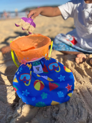 Reusable Swim Nappy- Beach LARGE (New Design)