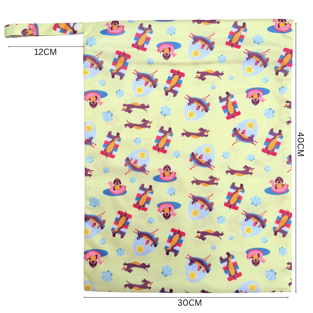 Waterproof Wet Bag - Puppies