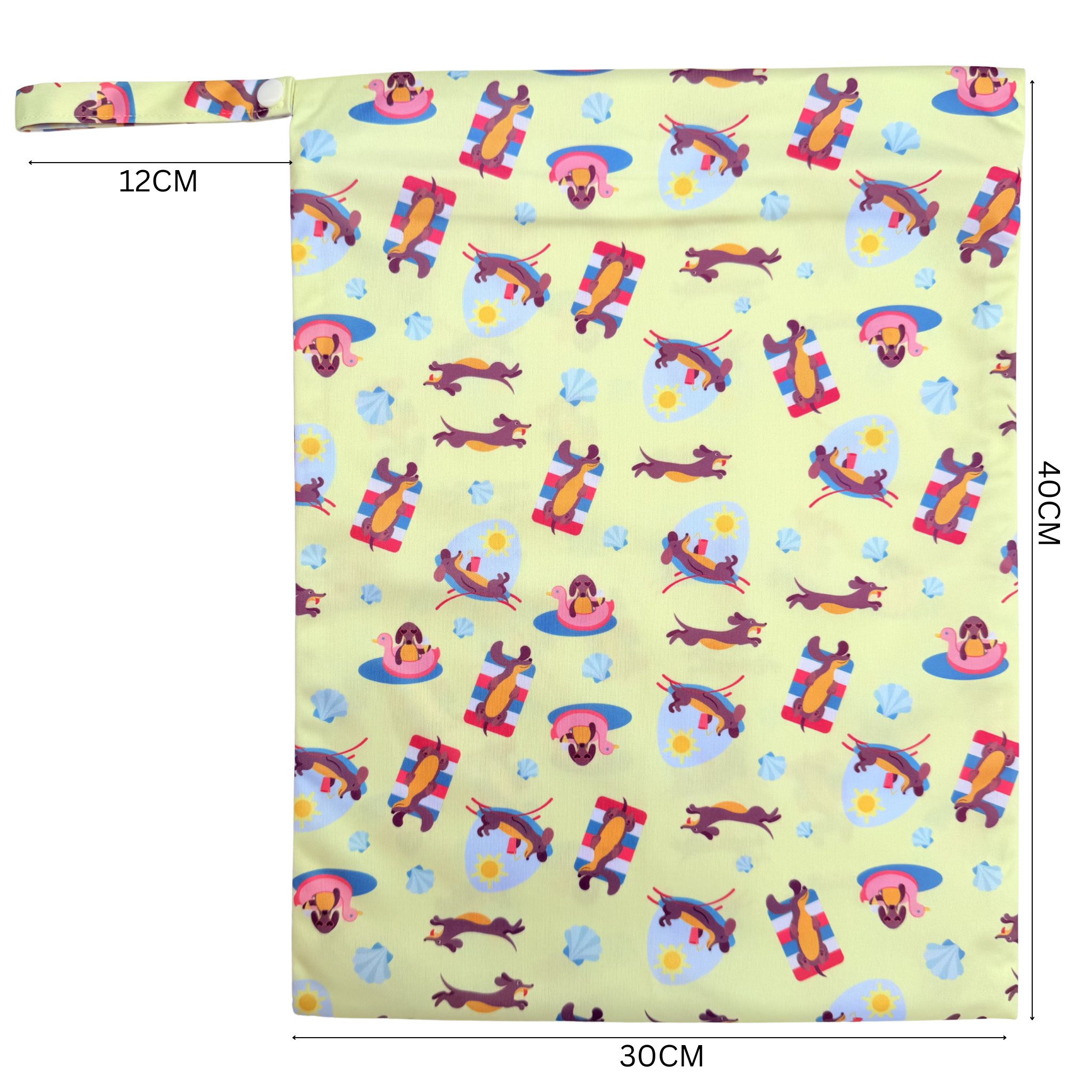 Waterproof Wet Bag - Puppies