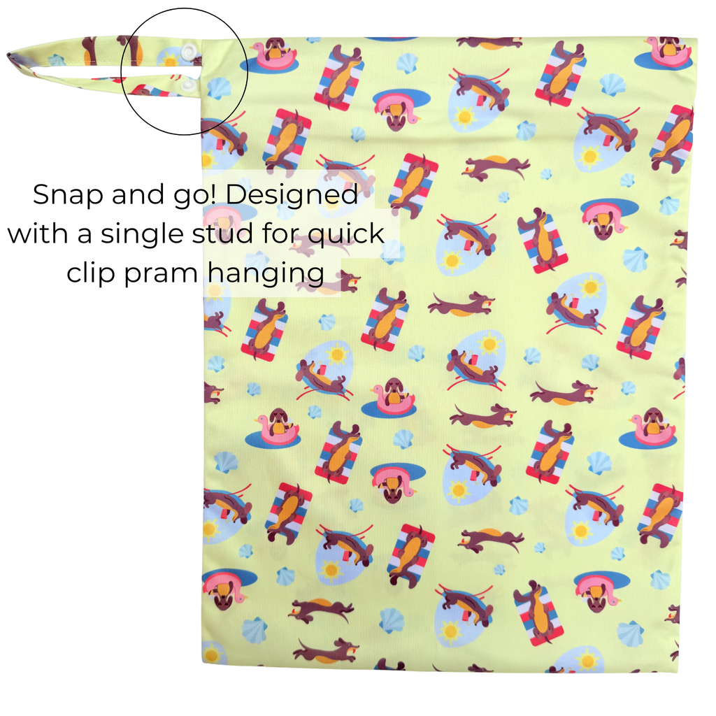 Waterproof Wet Bag - Puppies