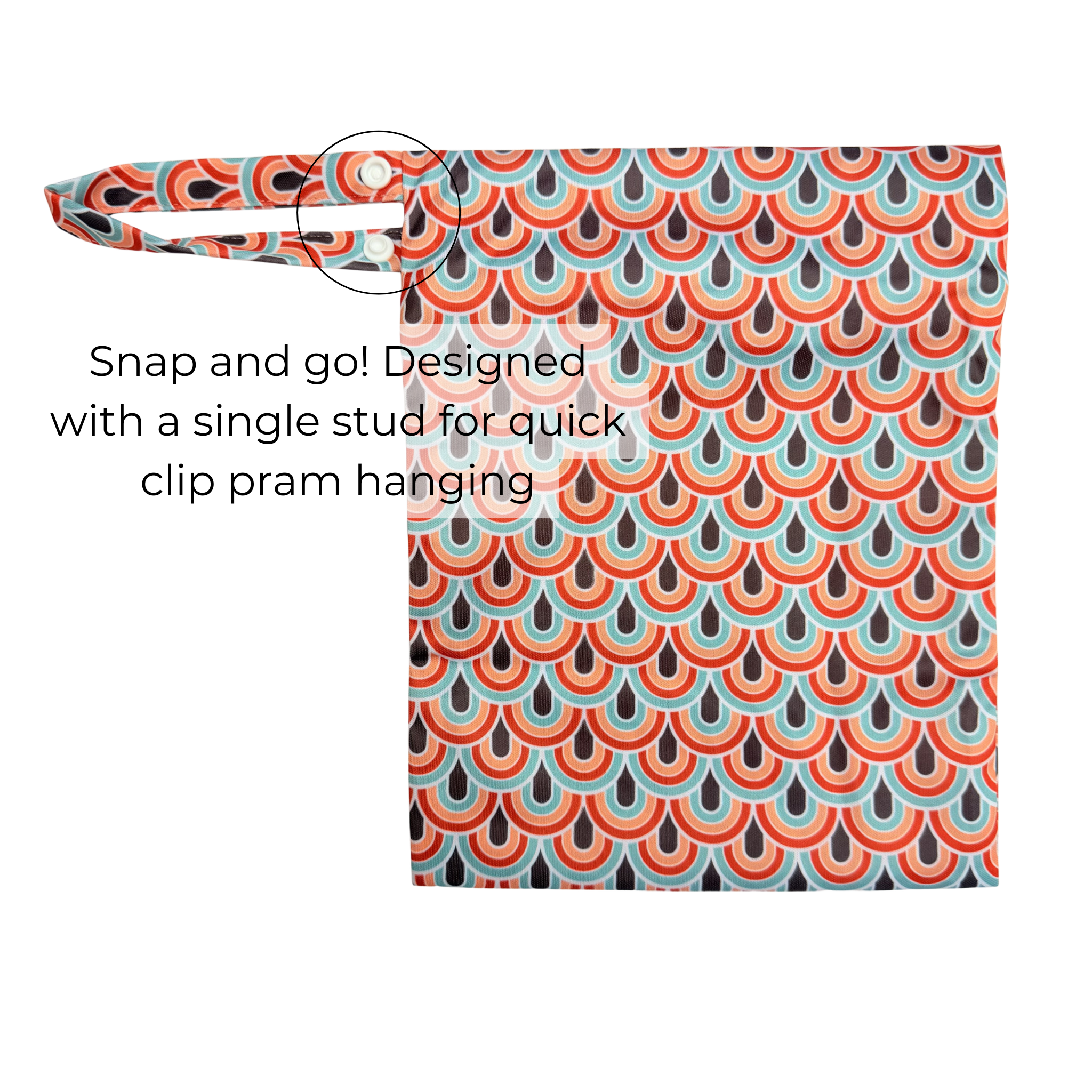 Waterproof Wet Bag - Boho Rainbow