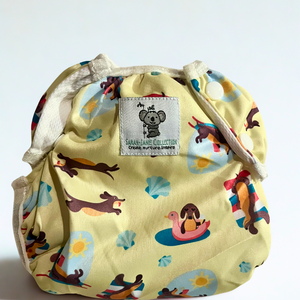 Reusable Swim Nappy- Puppies LARGE (New Design)