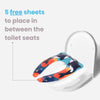 UNI BOO BOO Kid's Portable Travel Potty Seat - Orca Whale