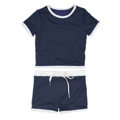 Ocean Two Piece- Ribbed // Navy