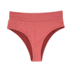 Ribbed Bikini Bottoms | High Waisted | Rust