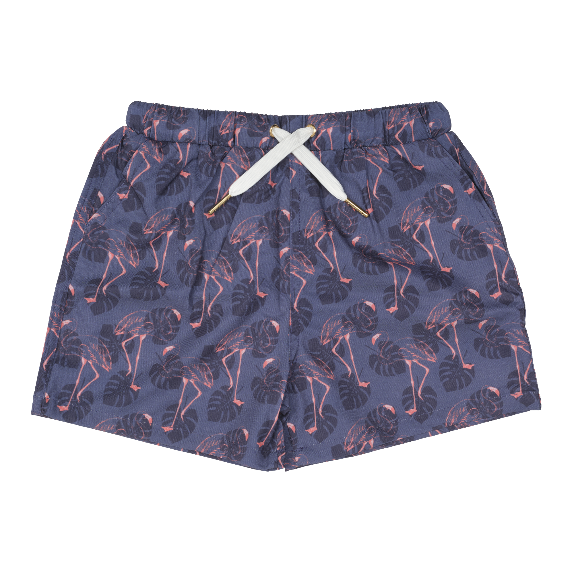 BOYS Board Shorts | Swim Shorts | Faded Flamingo