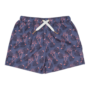 BOYS Board Shorts | Swim Shorts | Faded Flamingo