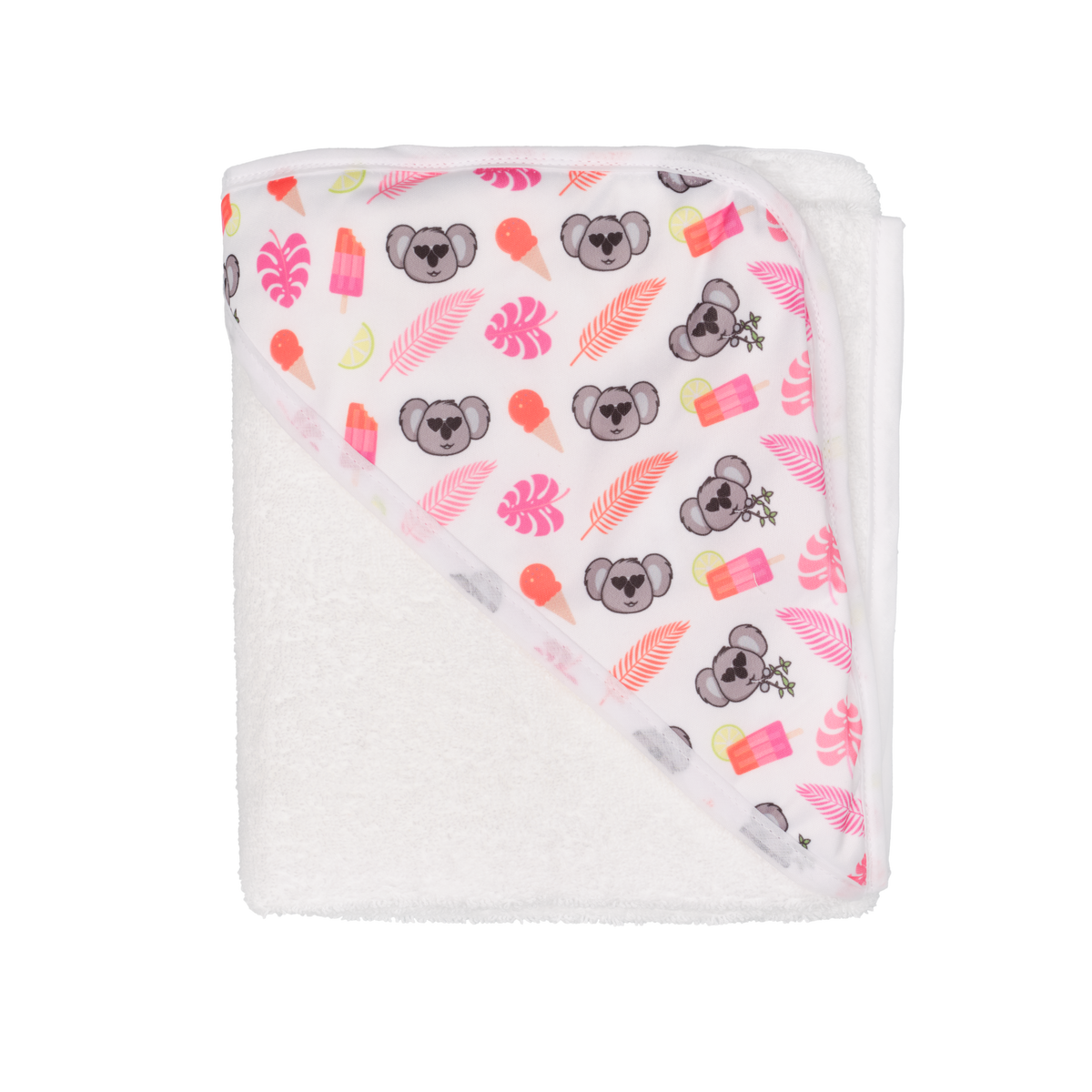 Baby & Toddler Swim Bundle with Towel - Pink Koala