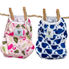 Reusable Swim Nappy Bundle - Set of 2 - Flamingo & Blue Whale