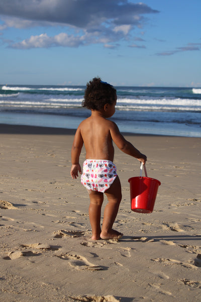 Reusable Swim Nappy- Standard- Pink Koala