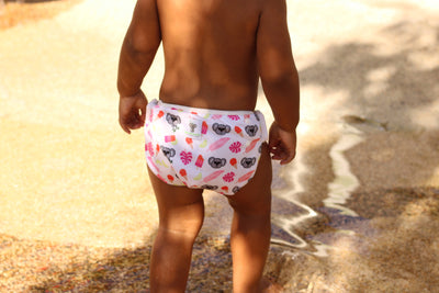 Reusable Swim Nappy- Standard- Pink Koala