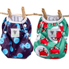 Reusable Swim Nappy Bundle - Set of 2 - Octopus & Fox