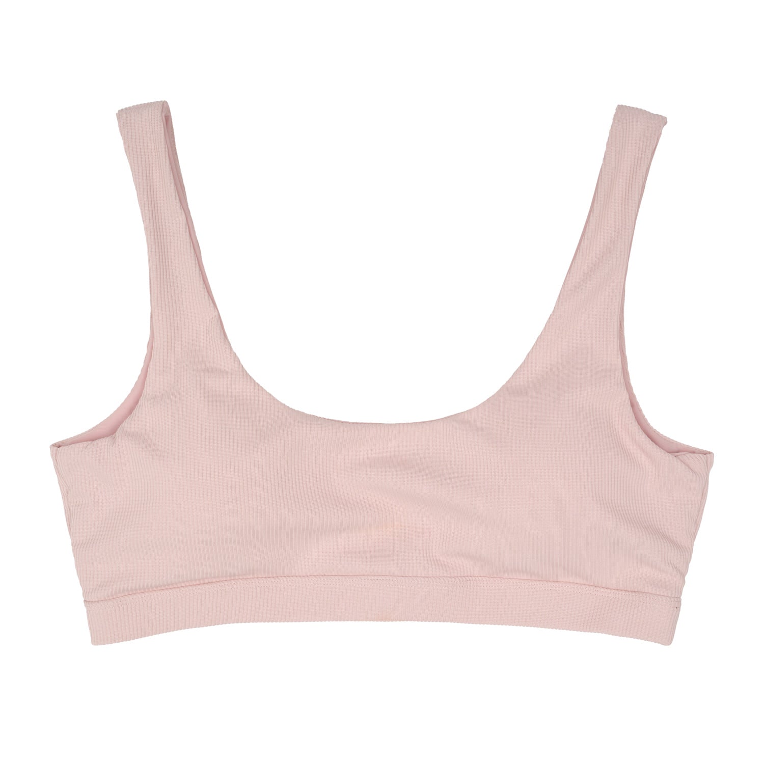 Ribbed Bikini Top | Blush Pink