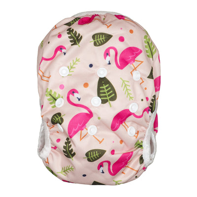 Baby & Toddler Swim Bundle with Towel - Pink Flamingo