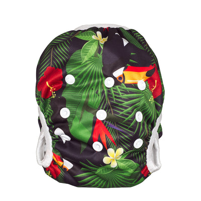 Reusable Swim Nappy- Toucan Jungle