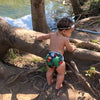 Reusable Swim Nappy Bundle- Set of 2 - Rainbow & Toucan Jungle