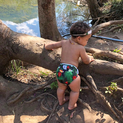 Reusable Swim Nappy- Toucan Jungle