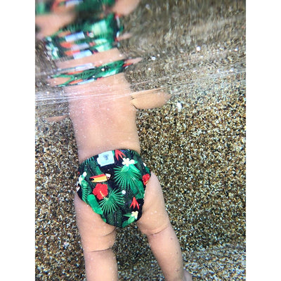 Reusable Swim Nappy- Toucan Jungle