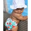 Reusable Swim Nappy & Waterproof Wet Bag - Fox