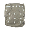 Modern Cloth Nappy (Pocket-OSFM)- 0-3 yrs- Slate Grey + Inserts