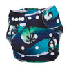 Modern Cloth Nappy (Pocket-OSFM)- 0-3 yrs- Night Palms + Inserts