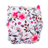 Modern Cloth Nappy (Pocket-OSFM)- 0-3 yrs- Spring Meadow + Inserts