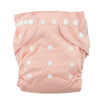 Modern Cloth Nappy (Pocket-OSFM)- 0-3 yrs- Dusty Pink + Inserts