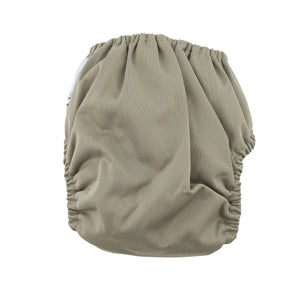 Modern Cloth Nappy (Pocket-OSFM)- NEWBORN 0-3 months- Slate Grey + Insert