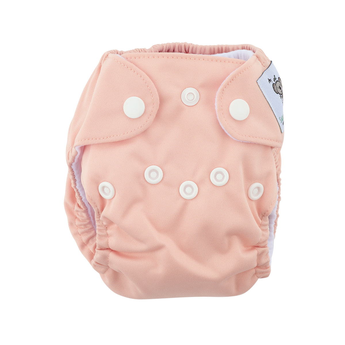 Modern Cloth Nappy (Pocket-OSFM)- NEWBORN 0-3 months- Dusty Pink + Insert