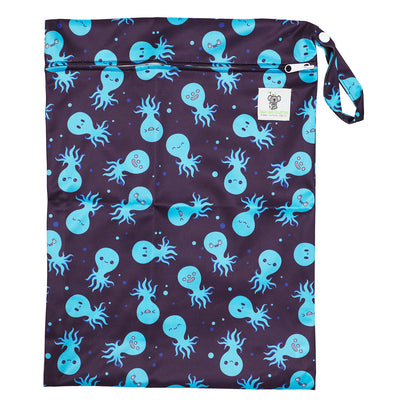 Waterproof Zip Wet Bag (Large) - Octopus - 40x30cm