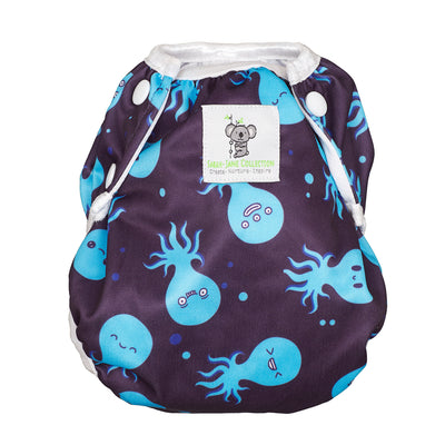 Reusable Swim Nappy & Waterproof Wet Bag- Octopus