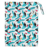 Waterproof Zip Wet Bag (Large) - Toucan Aqua - 40x30cm