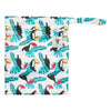 Reusable Swim Nappy & Waterproof Wet Bag- Toucan Aqua