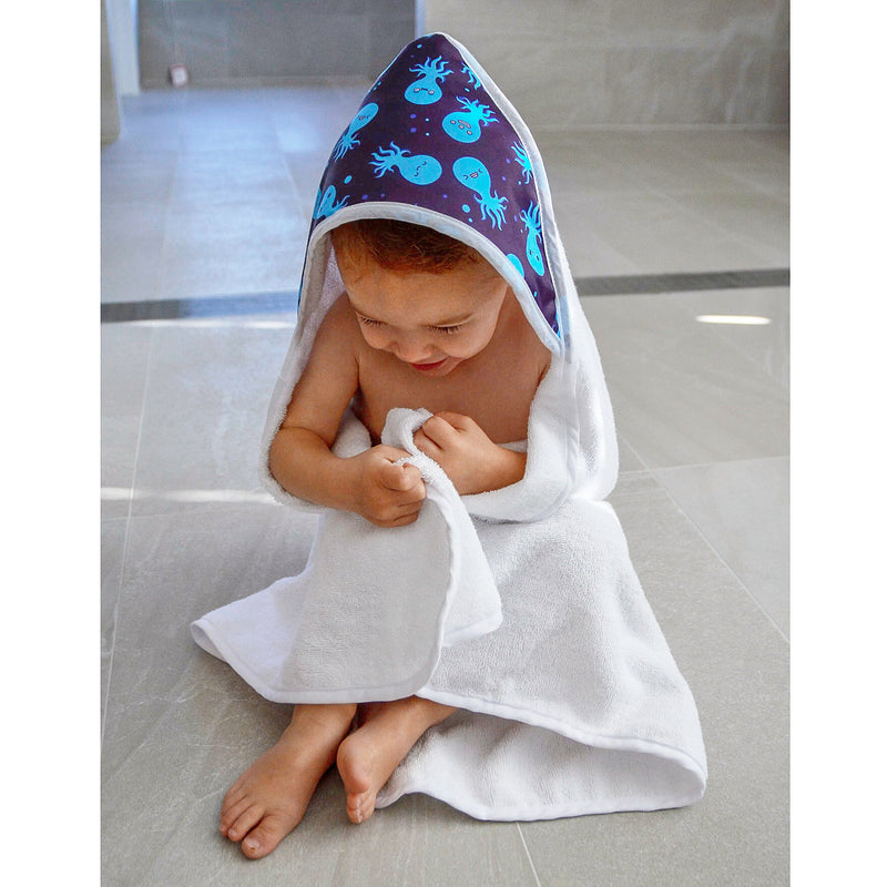 Baby & Toddler Swim Bundle with Towel - Blue Octopus