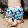 Reusable Swim Nappy- Toucan Aqua-Standard