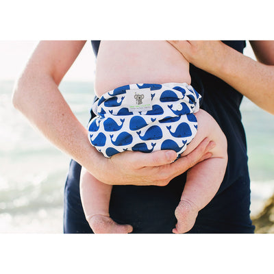 Reusable Swim Nappy- Standard- Blue Whale