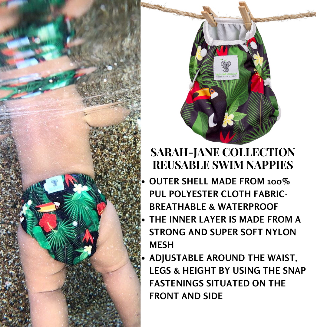 Baby & Toddler Swim Bundle with Towel - Toucan Jungle