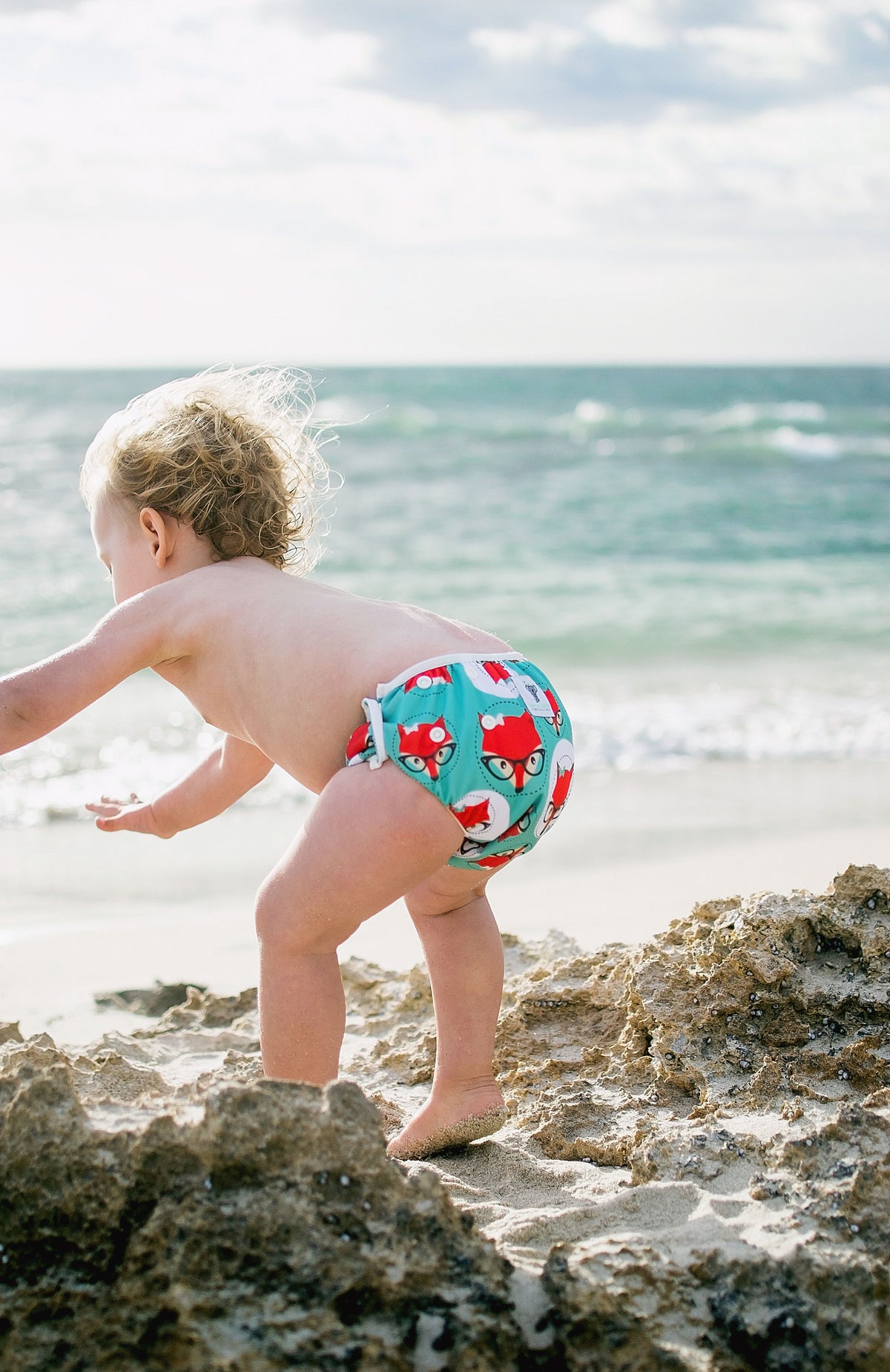 Reusable Swim Nappy Bundle - Set of 2 - Octopus & Fox